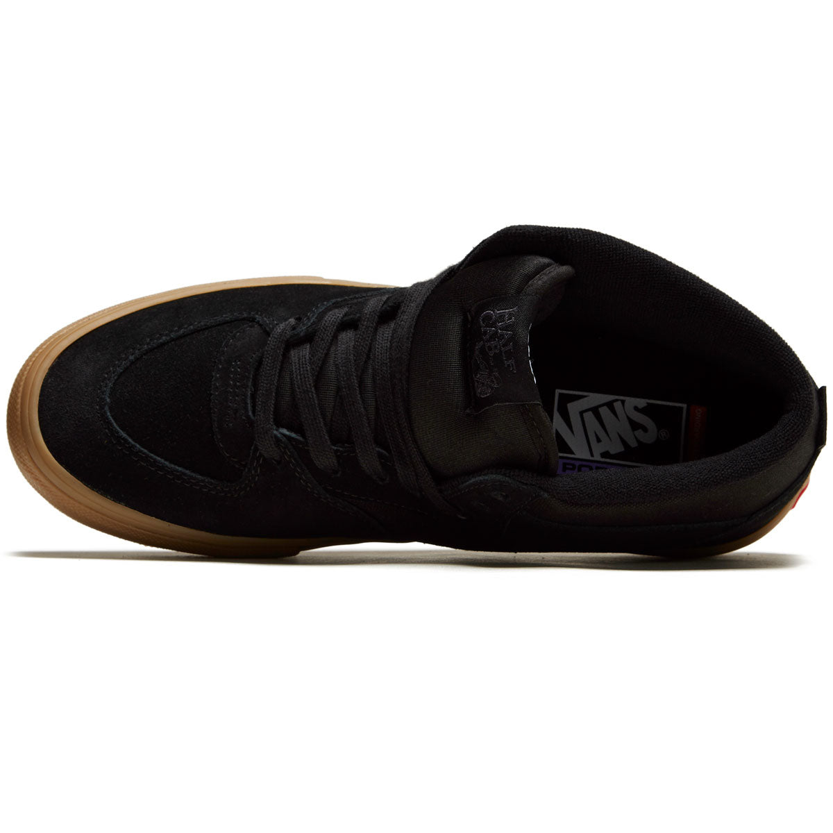 Vans Skate Half Cab Shoes - Black/Gum image 3