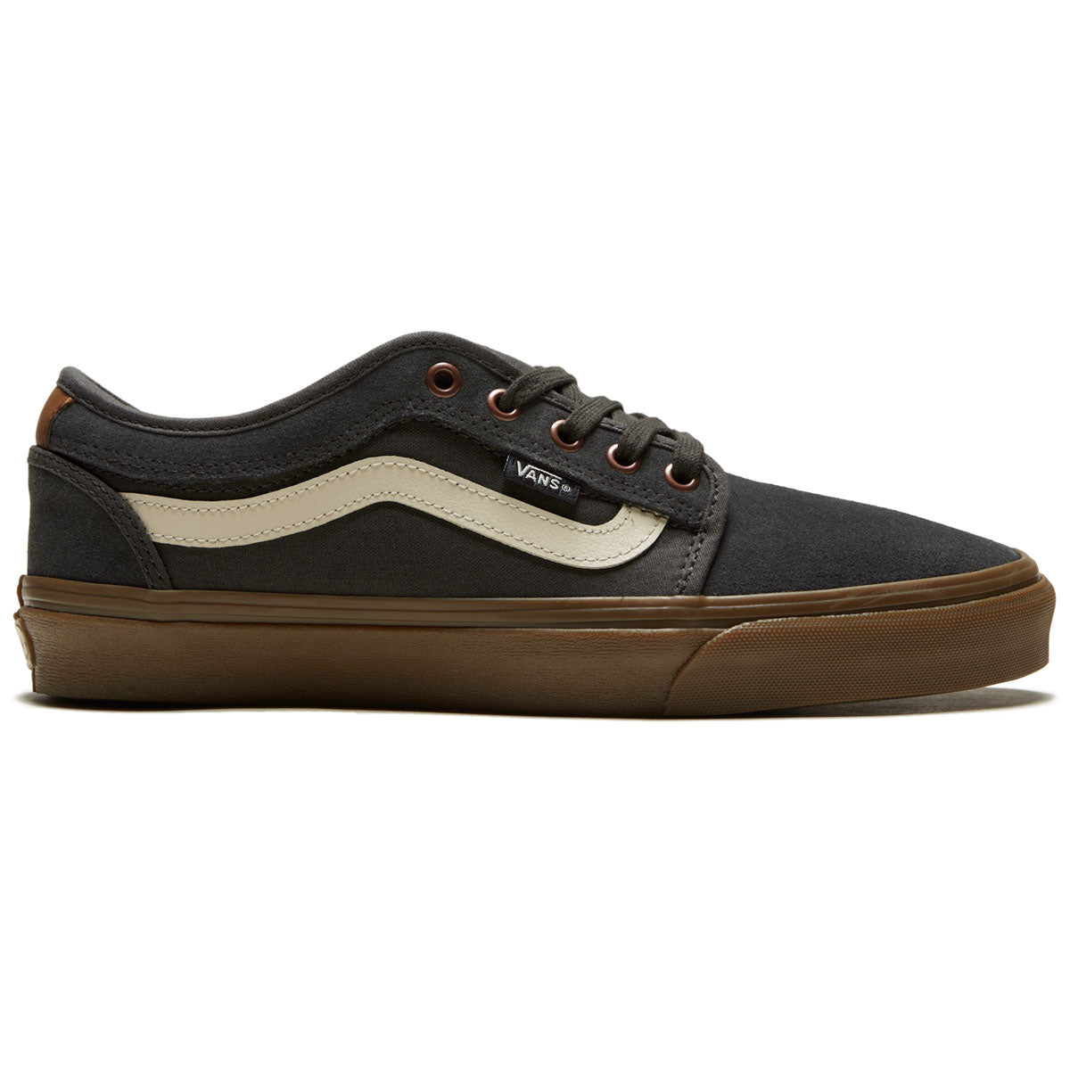 Vans Chukka Low Sidestripe Men\'s Size 9.5 Gray Black Athletic Skate Shoes Used Skate Chukka Low Sidestripe Shoes in Grey| Vans SE main image 3