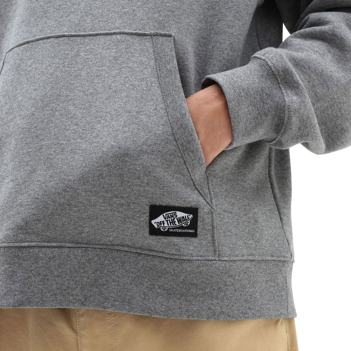 Vans Skate Classics Patch Hoodie - Cement Heather image 4