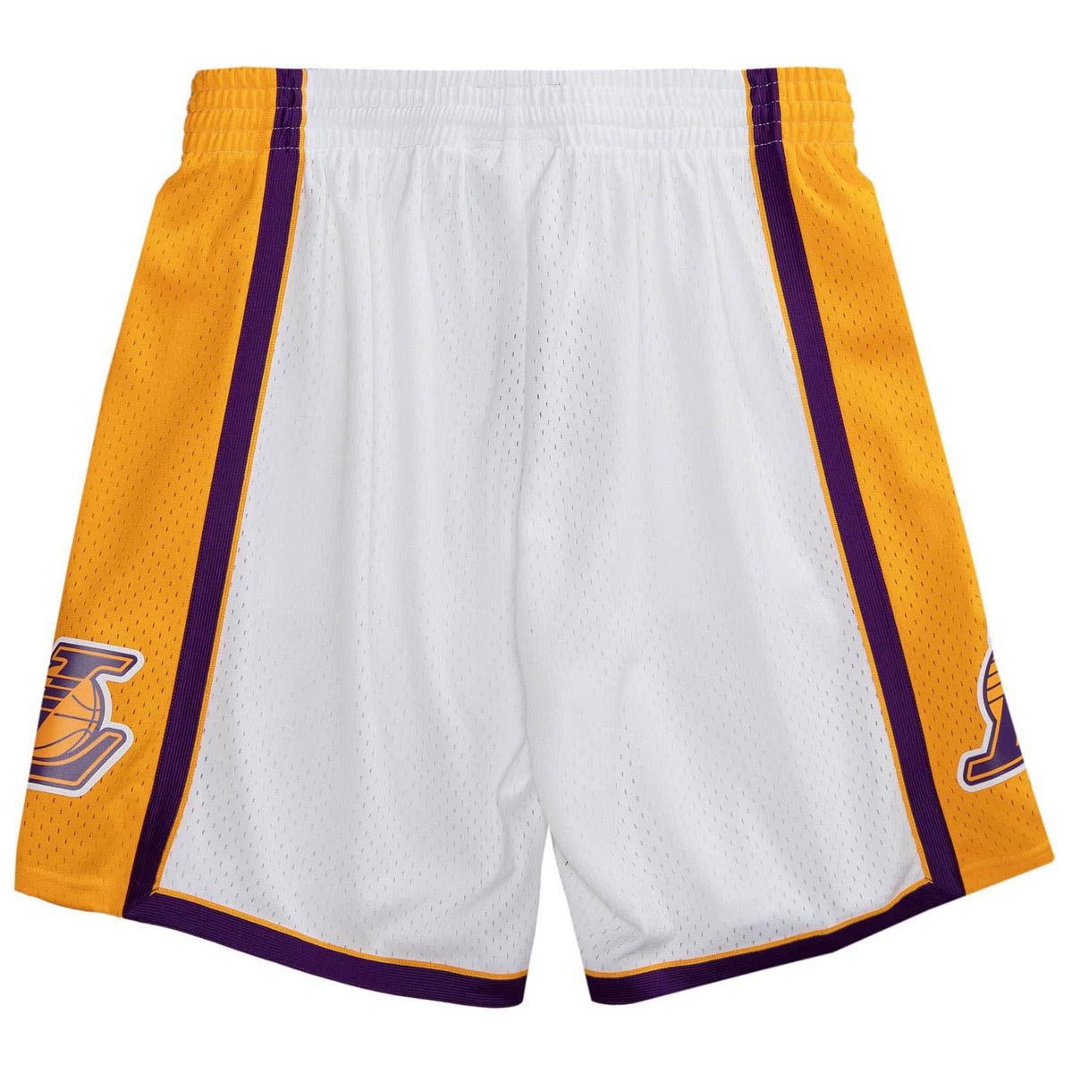 Mitchell & Ness NBA merch Take Out Tee Lakers Men Shortsleeves White in Size:L