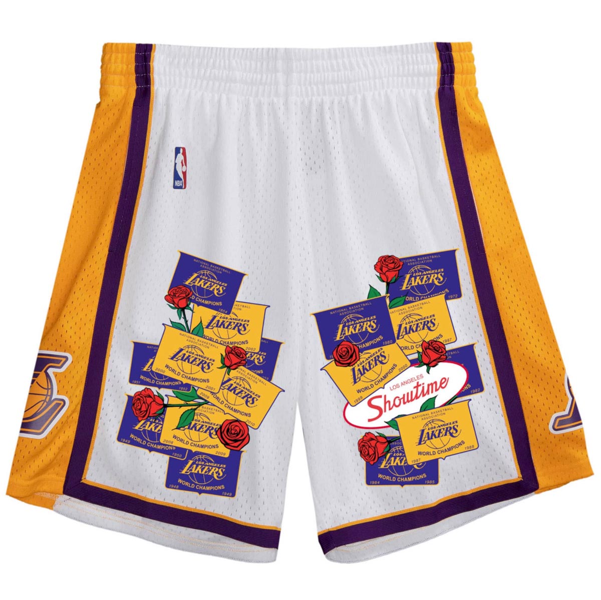 Los Angeles Lakers Shorts, Lakers Basketball Shorts, Running Shorts