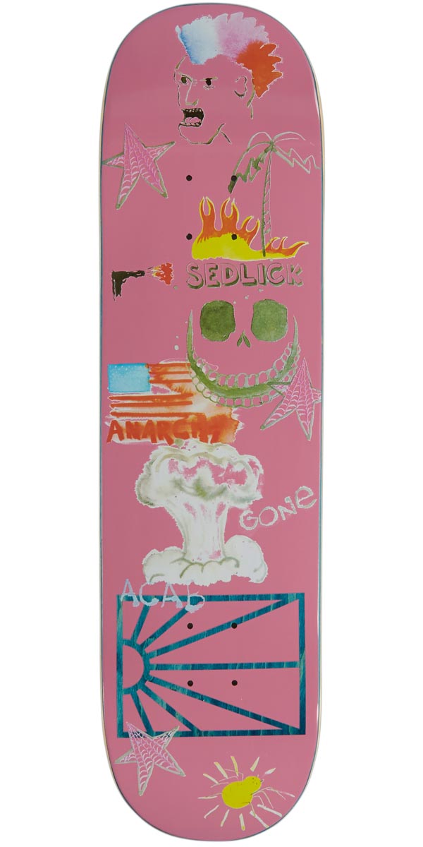 Rassvet Sedlick Skateboard Deck - Multi - 8.25