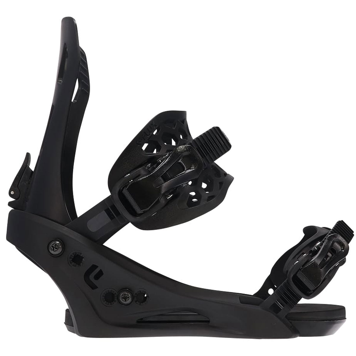 Flux EM 2022 Snowboard Bindings - Black image 3