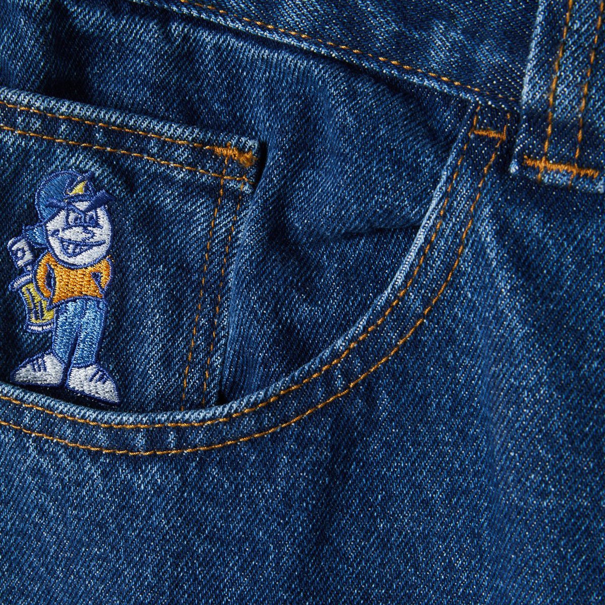 Polar 93 Denim Jeans - Dark Blue, – Daddies Board Shop