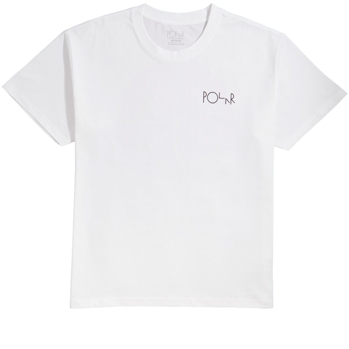Polar Fill Logo T-Shirt - White image 2
