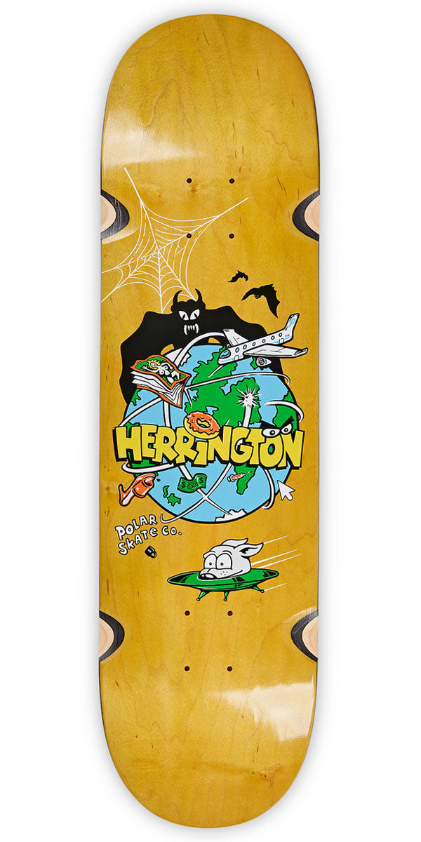 Polar Aaron Herrington Planet Herrington Wheel Well Skateboard Deck - 8.25