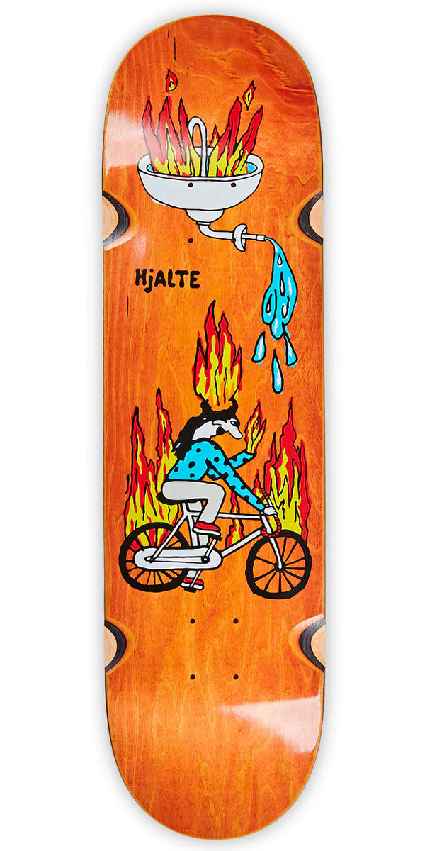 Polar Hjalte Halberg Fire Ride Wheel Well Skateboard Deck - 8.50