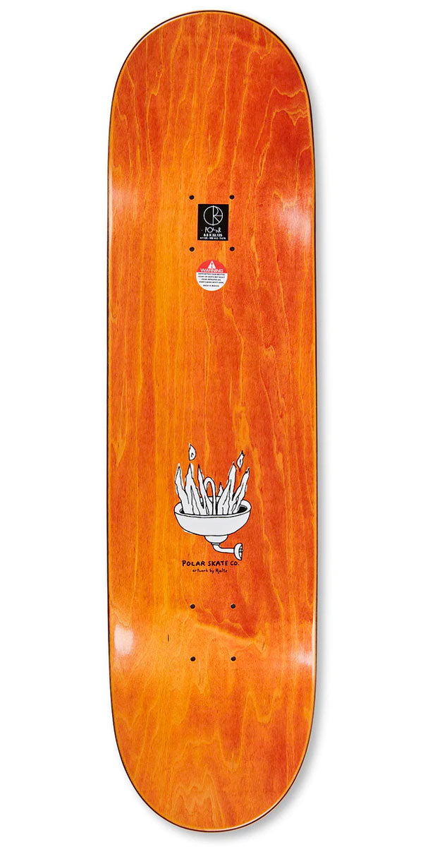 Polar Hjalte Halberg Fire Ride Wheel Well Skateboard Deck - 8.50