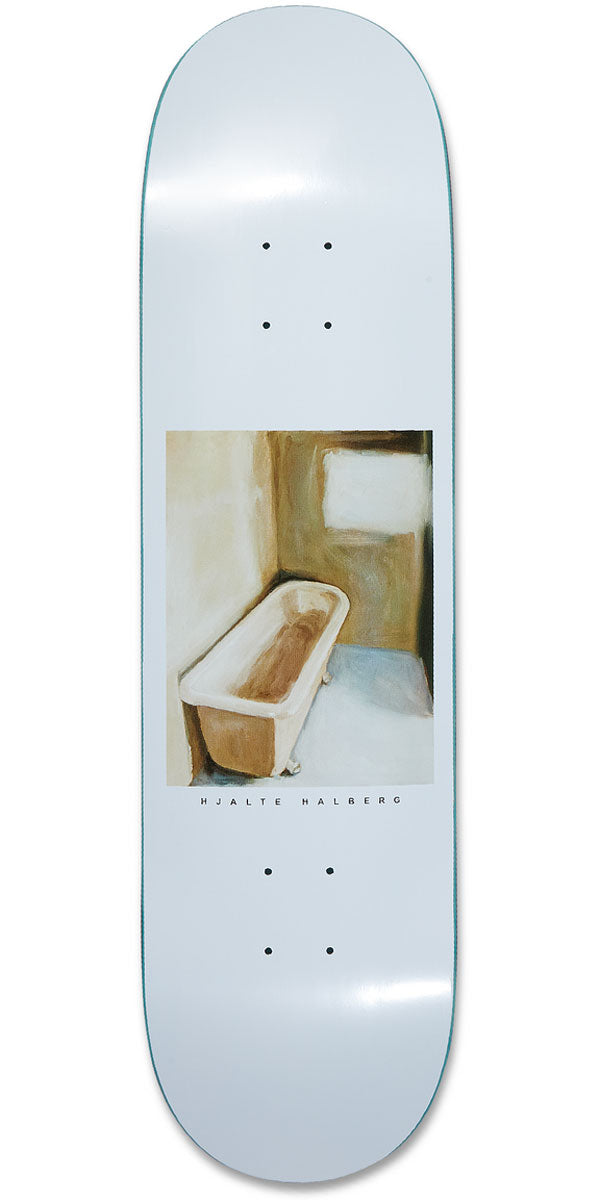 Polar Hjalte Halberg Bathtub Skateboard Deck - White - 8.25
