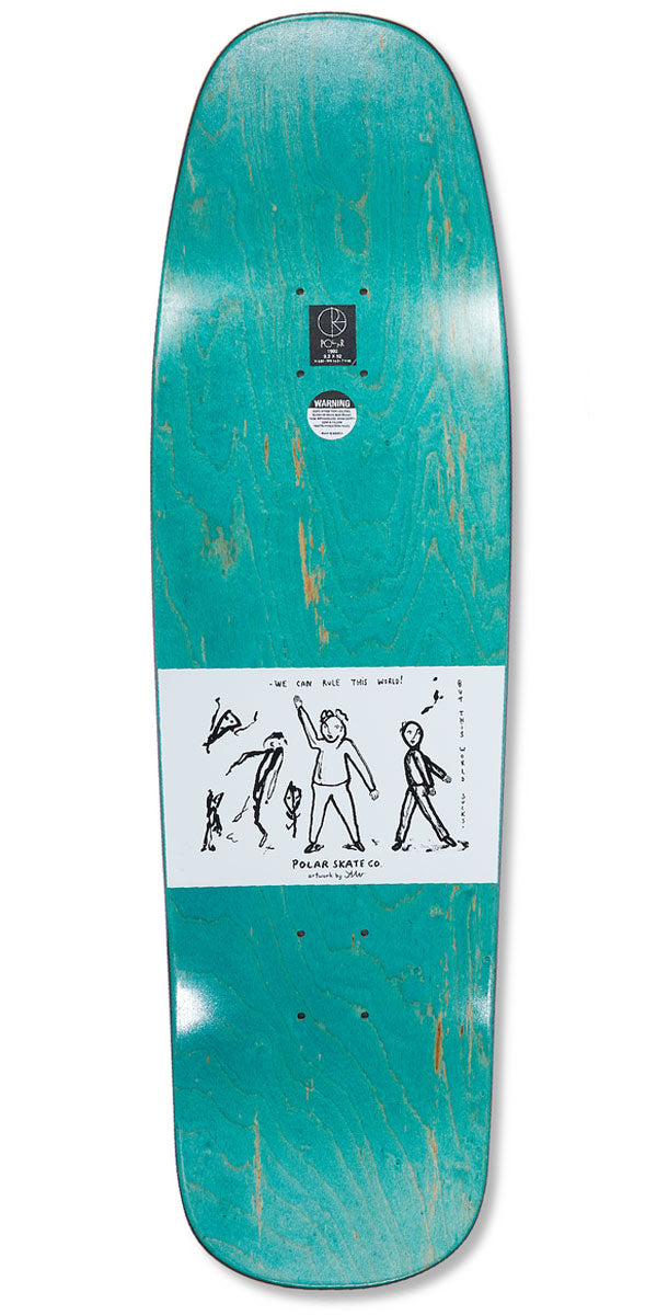 Polar Team Model The Proposal on a 1992 Skateboard Deck - Various - 9.25