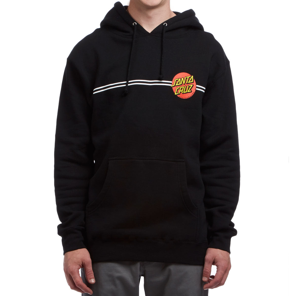 Santa Cruz Classic Dot Hoodie Black
