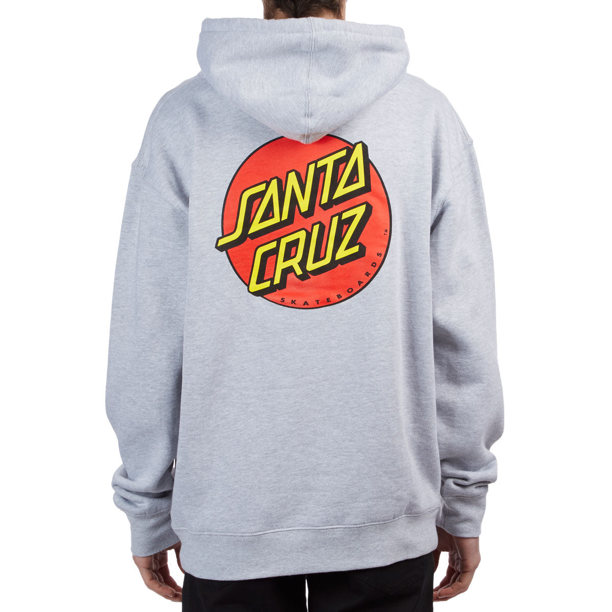 Santa Cruz Classic Dot Hoodie - Grey Heather image 2