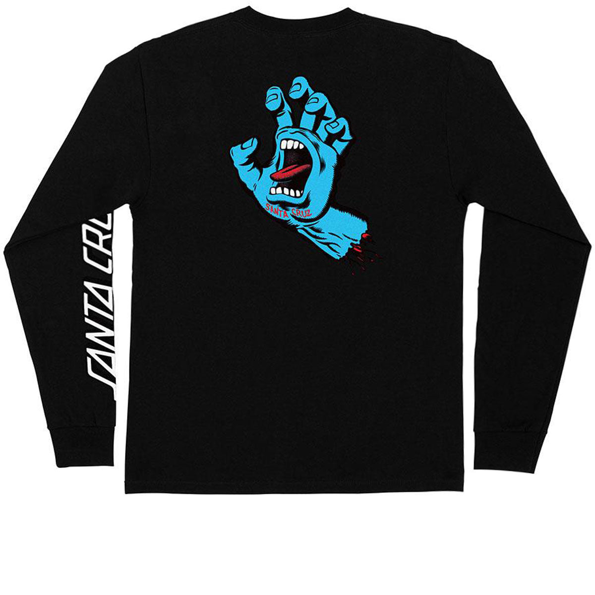 Santa Cruz Screaming Hand Long Sleeve T-Shirt - Black image 2