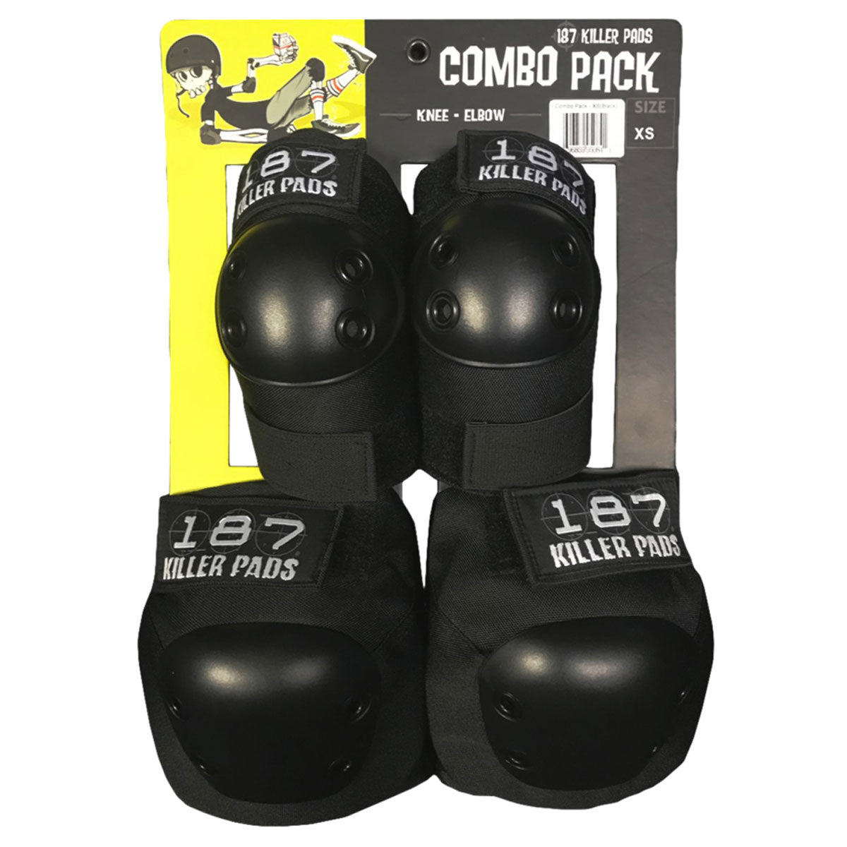 187 Combo Pack Pads - Black image 1