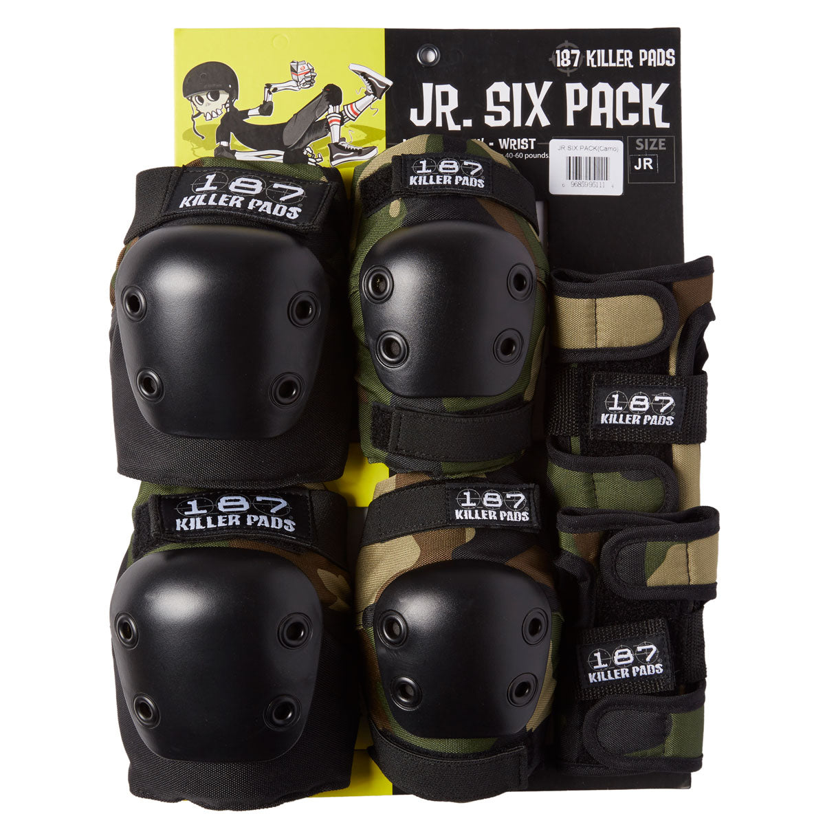 187 Six Pack Set of Pads - Camo image 1