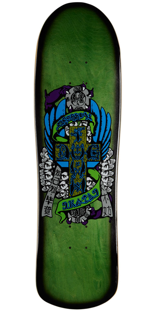 Dogtown Eric Dressen M80 Skateboard Deck - Black Fade - 8.75