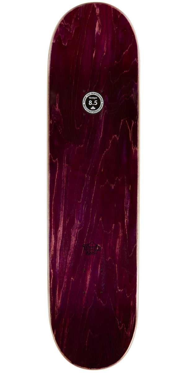 Thank You David Reyes Rodeo Skateboard Deck - White - 8.50