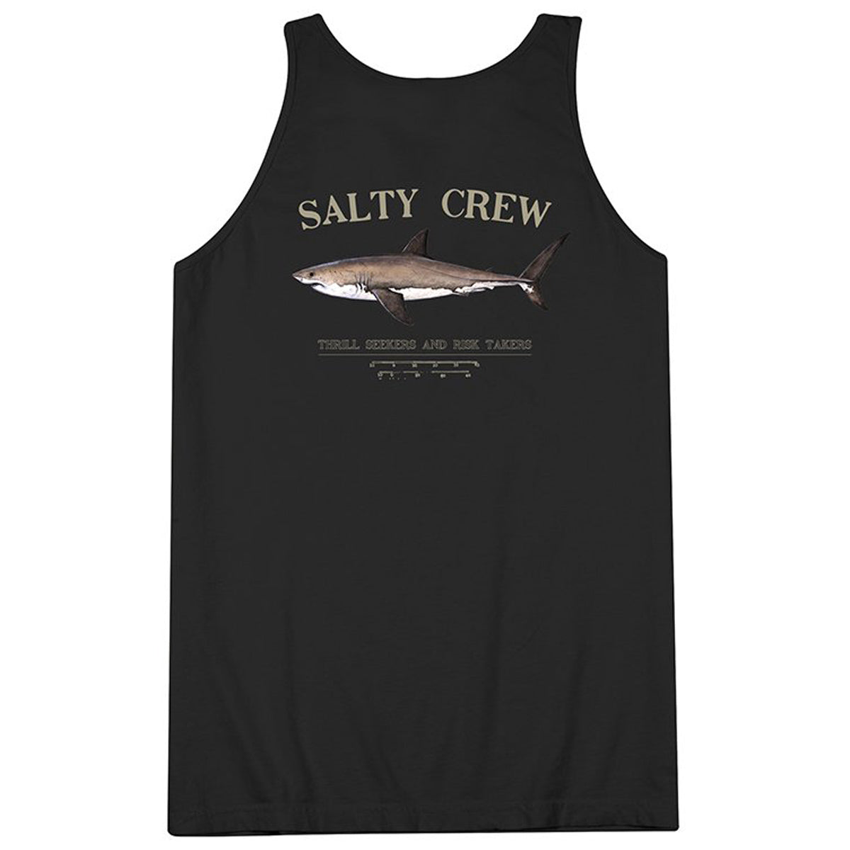 Salty Crew Bruce Tank Top - Black image 2