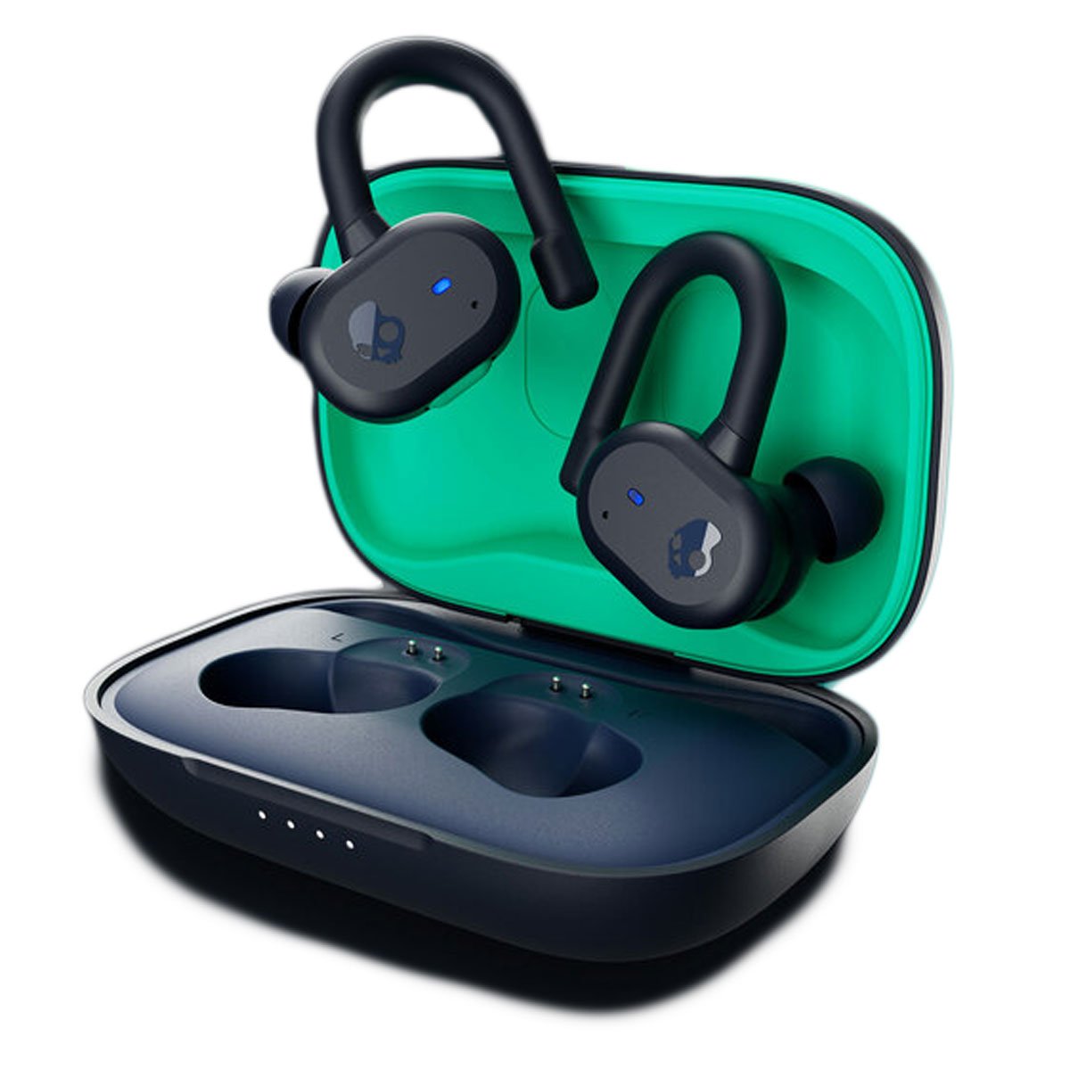 Skullcandy x Push Active True Wireless Headphones - Dark Blue/Green image 1