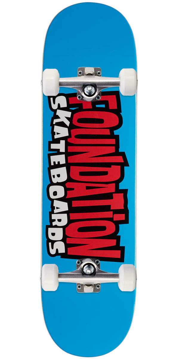 Foundation From The 90s Skateboard Complete - Blue - 8.25