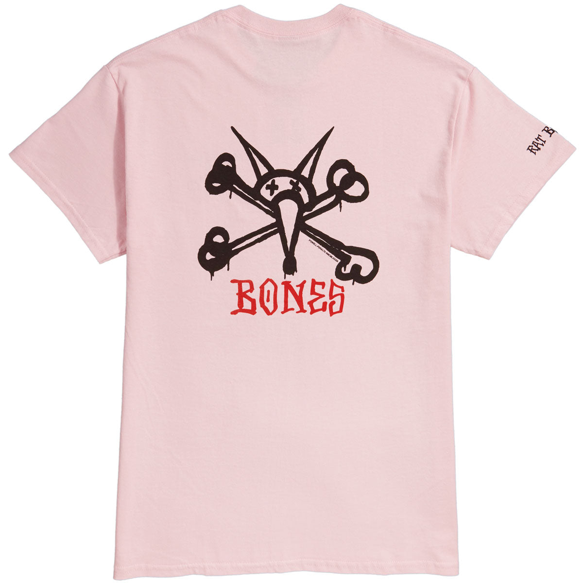 Powell-Peralta Rat Bones T-Shirt - Light Pink image 1
