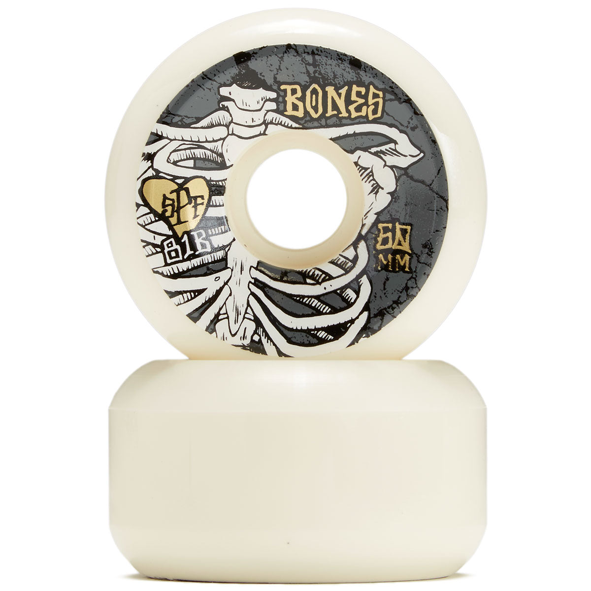 Bones Rapture 81B P5 Sidecut Skateboard Wheels - 60mm image 2