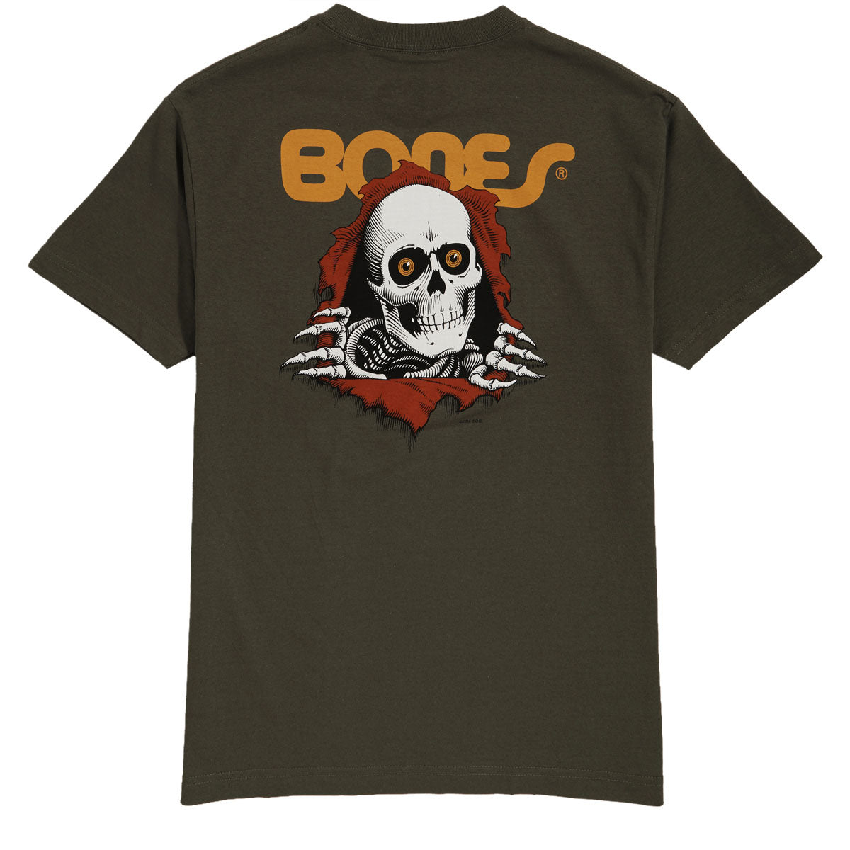 Powell-Peralta Ripper T-Shirt - Military Green II image 1