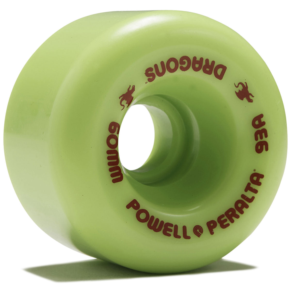 Powell-Peralta Dragon Formula 93A Skateboard Wheels - Green - 60mm