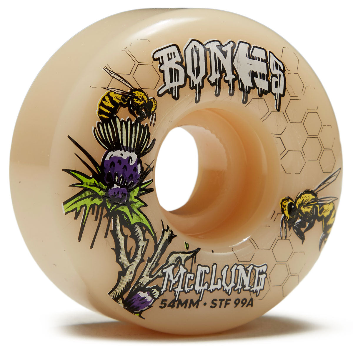 Bones x Etnies Trevor McClung 99A V5 Sidecut Skateboard Wheels - 54mm image 1