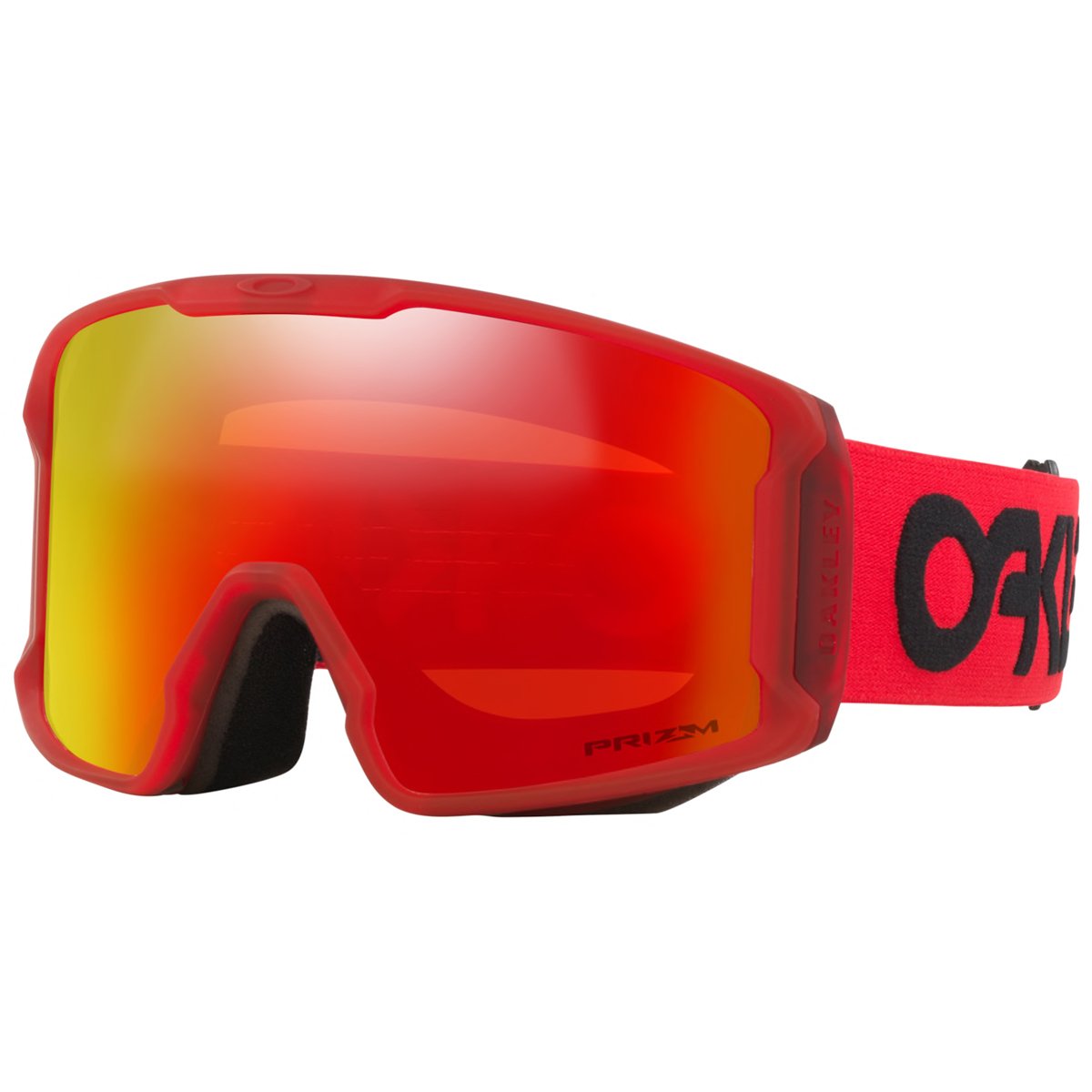 Oakley Line Miner Snowboard Goggles - Redline/Prizm Torch - LG image 1
