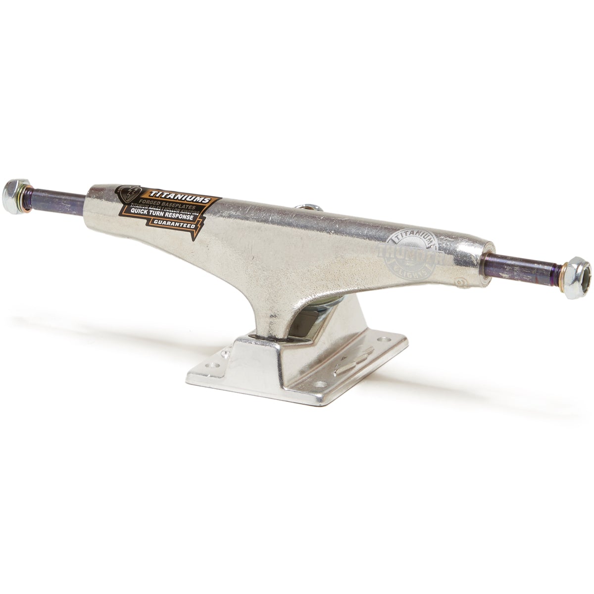 Thunder Titanium Lights 3 Skateboard Trucks - Polished - 149mm image 1