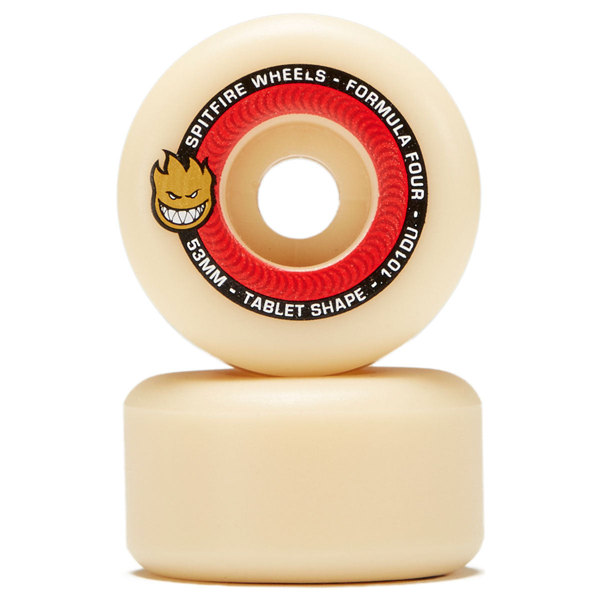 Spitfire F4 101 Tablet Skateboard Wheels - Natural - 53mm image 2