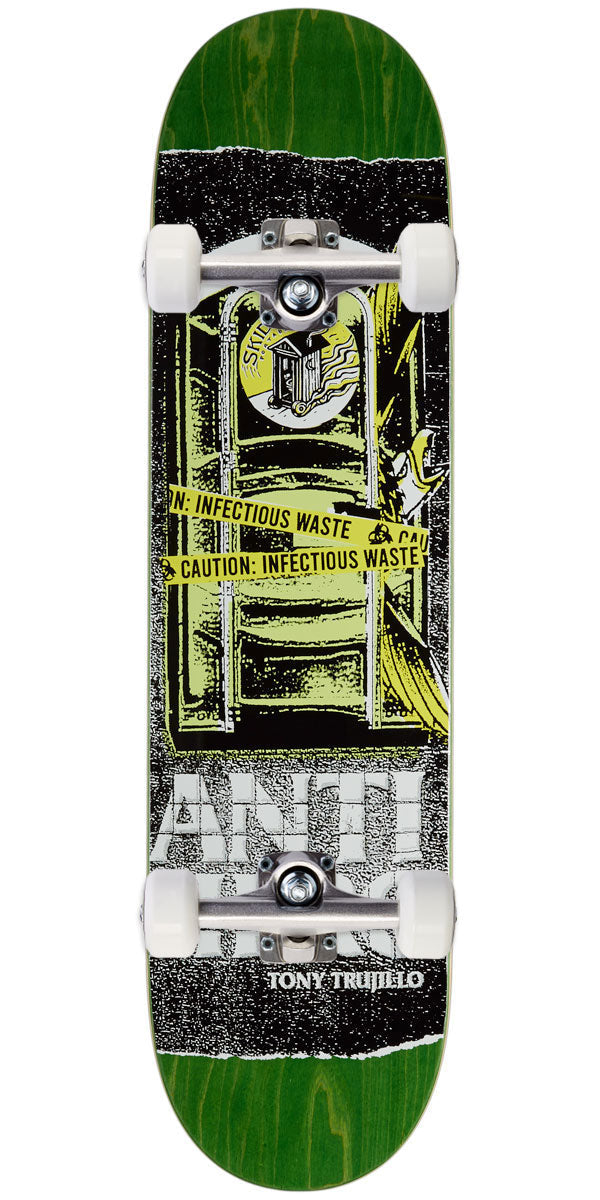 Anti-Hero Trujillo Infectious Waste Pro Skateboard Complete - Yellow - 8.06