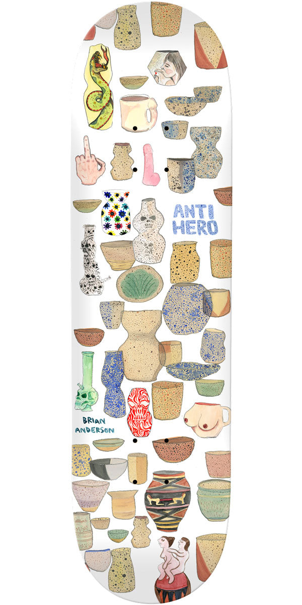 Anti-Hero B.a. Out Of Step By Mike G. Skateboard Deck - 8.80