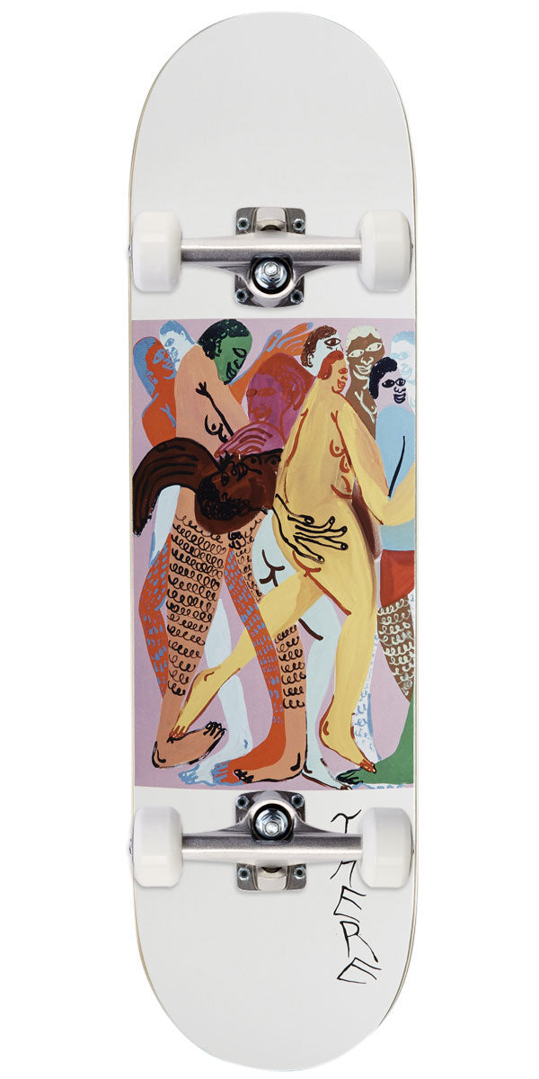 There Party Skateboard Complete - White - 8.38