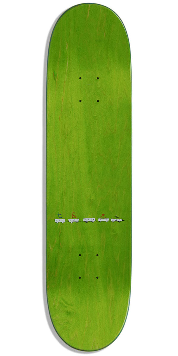 There Nadair Jessyka Nobel Rot Skateboard Deck - Yellow - 8.06