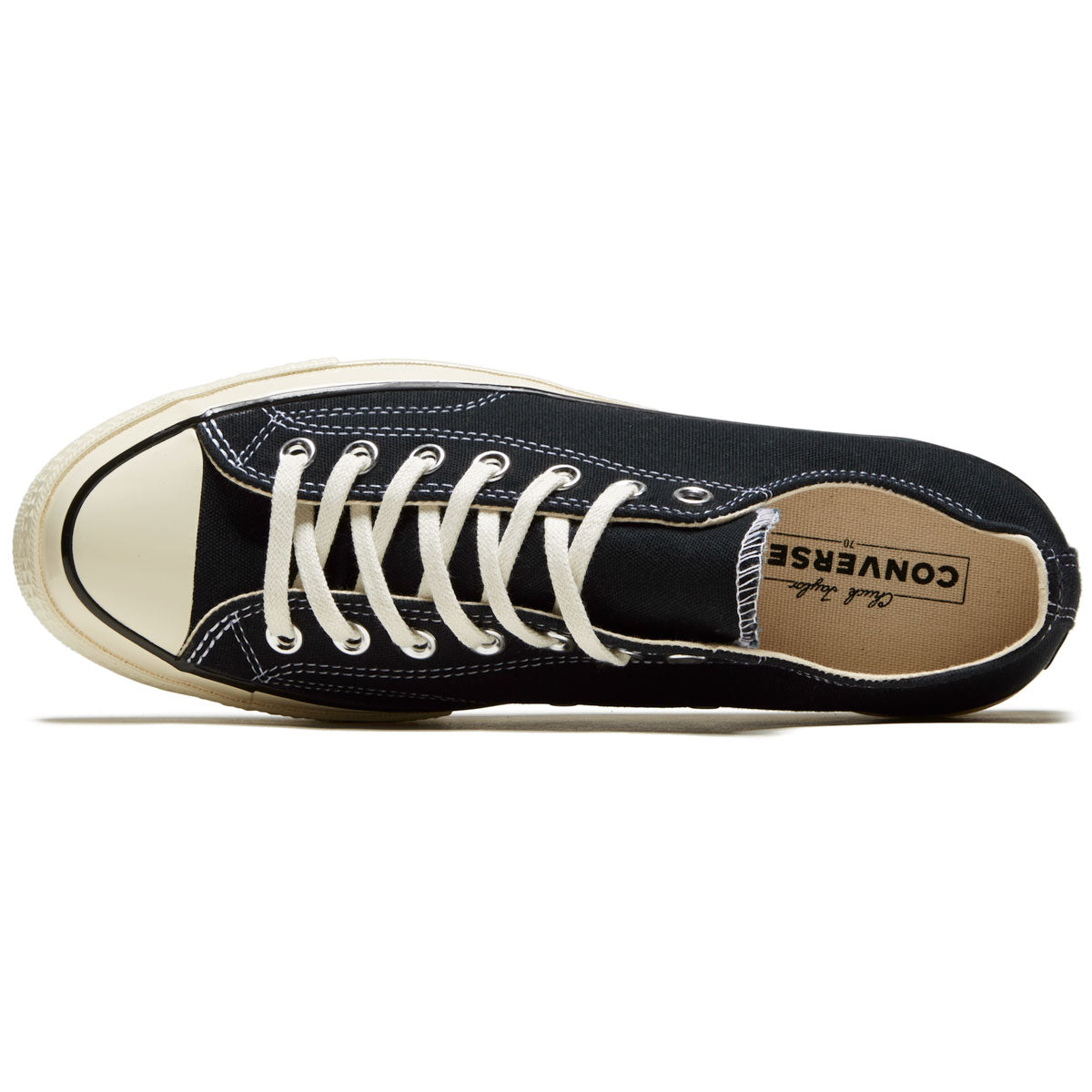 Converse Chuck 70 Ox Shoes - Black/Black/Egret image 3