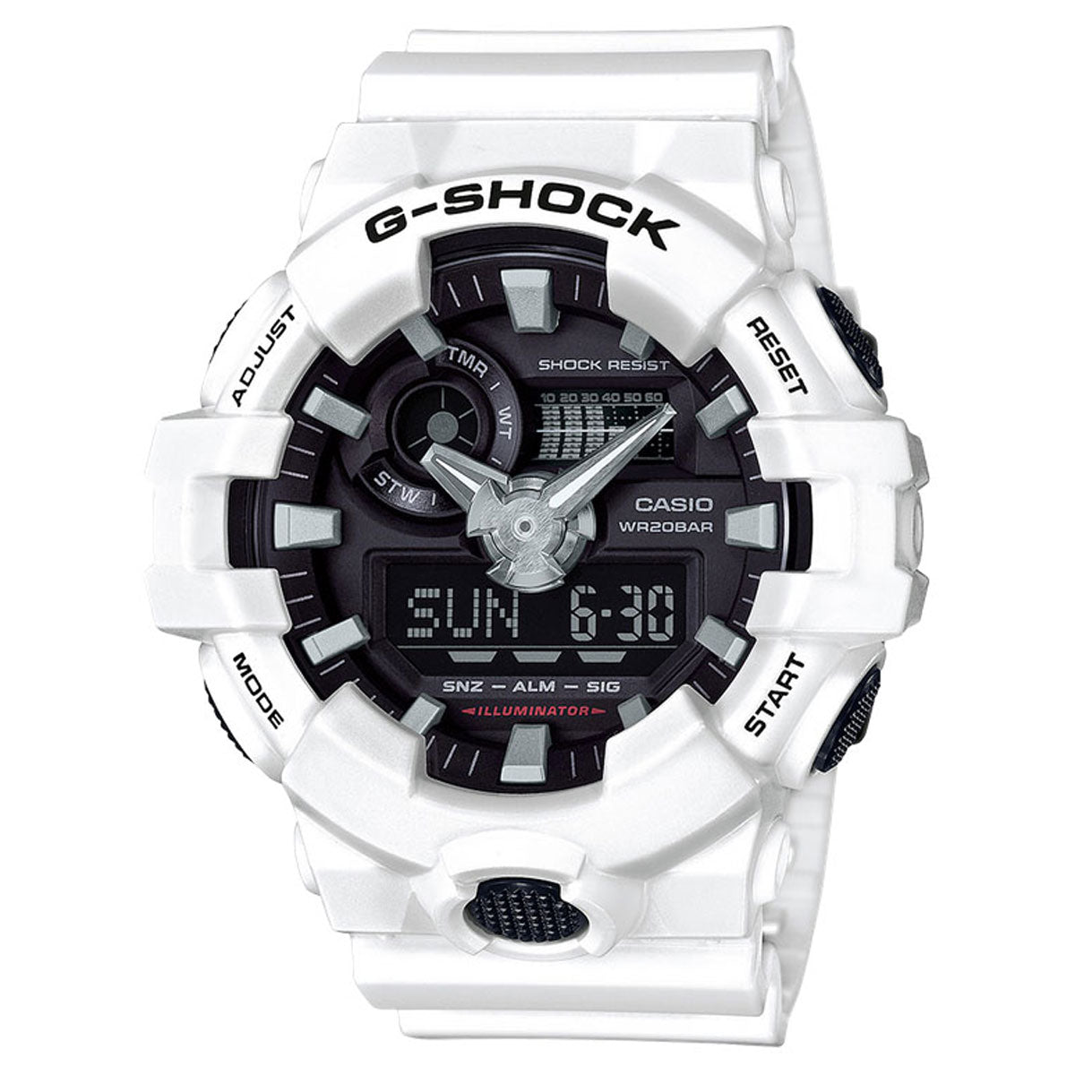 G-Shock GA700-7A Watch - White