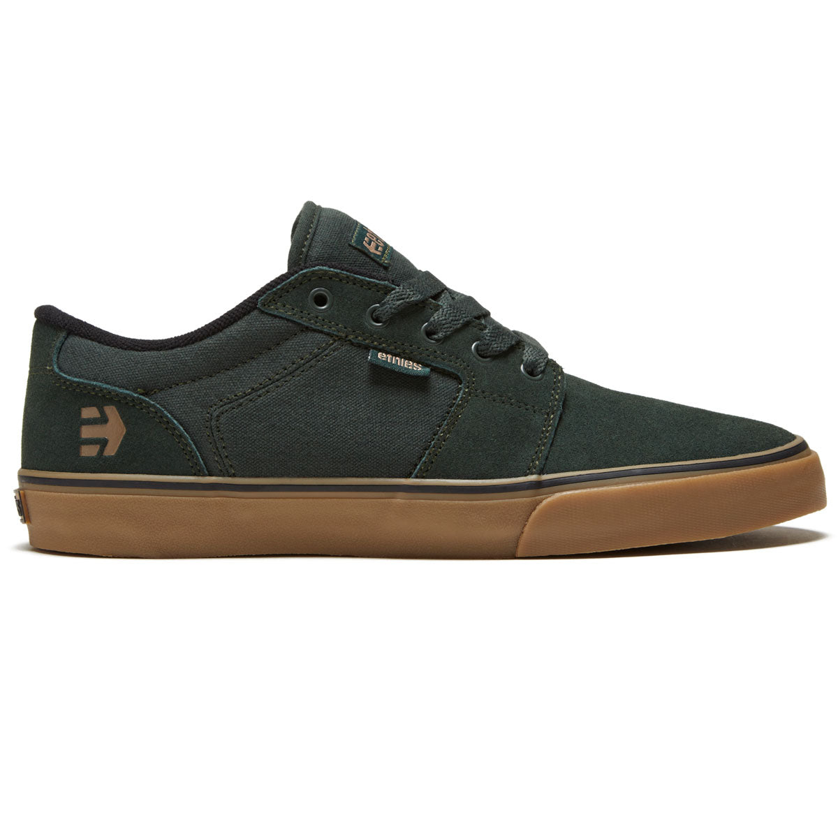 Etnies Barge Ls Shoes - Green/Gum image 1