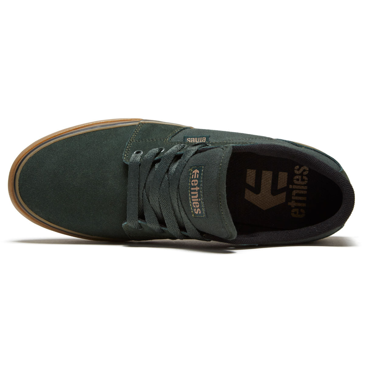 Etnies Barge Ls Shoes - Green/Gum image 3