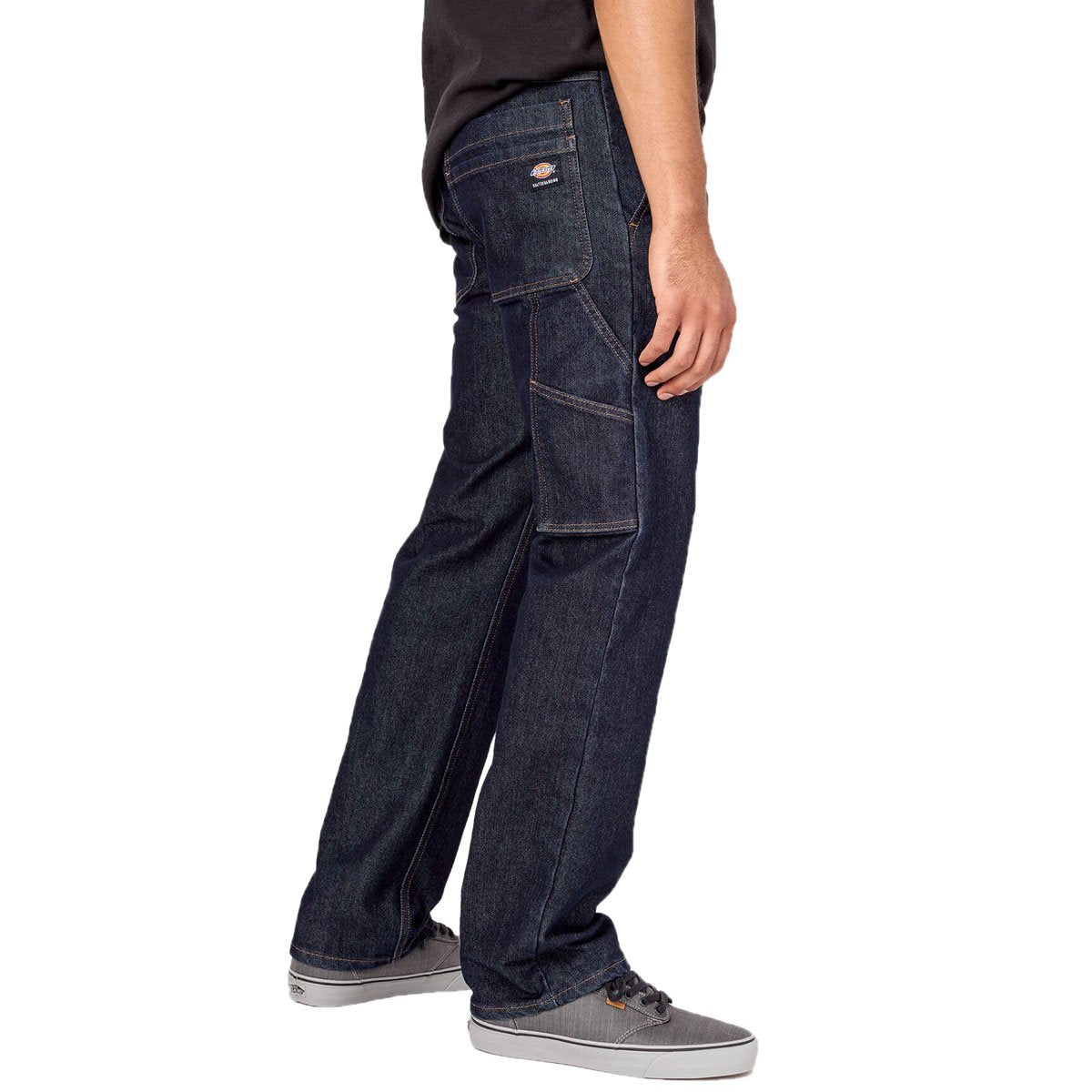 Dickies Denim Utility Pants - Rinsed Indigo Blue image 3