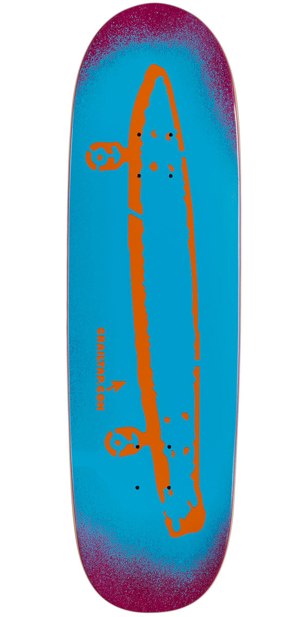 Crailtap Overspray Cruiser Skateboard Deck - 9.00