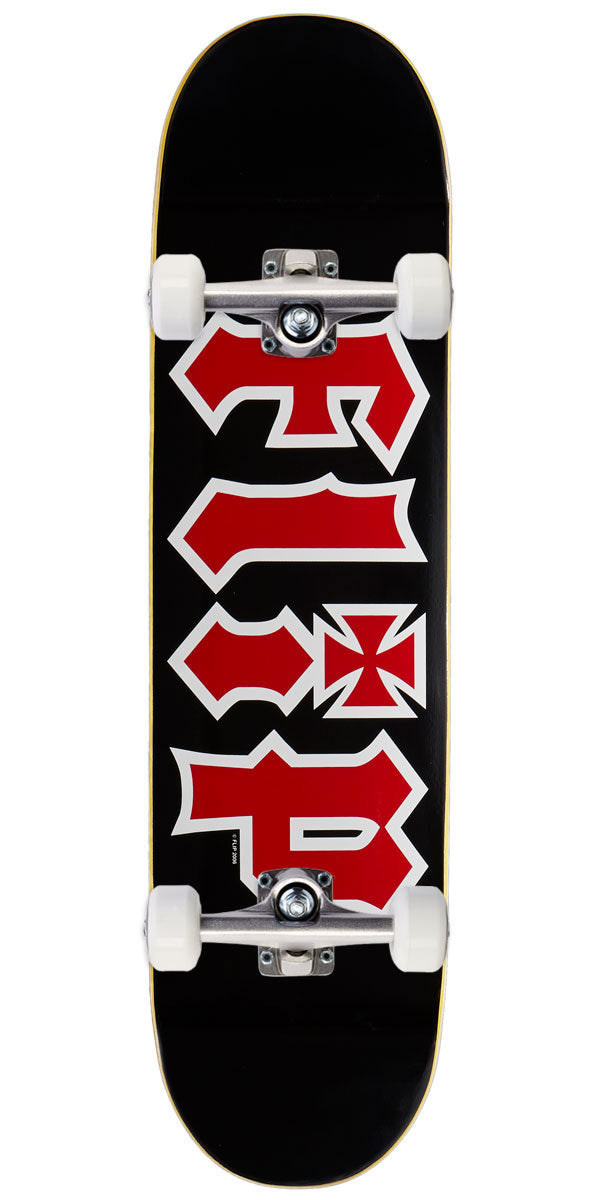 Flip Team HKD Skateboard Complete - Black - 8.00