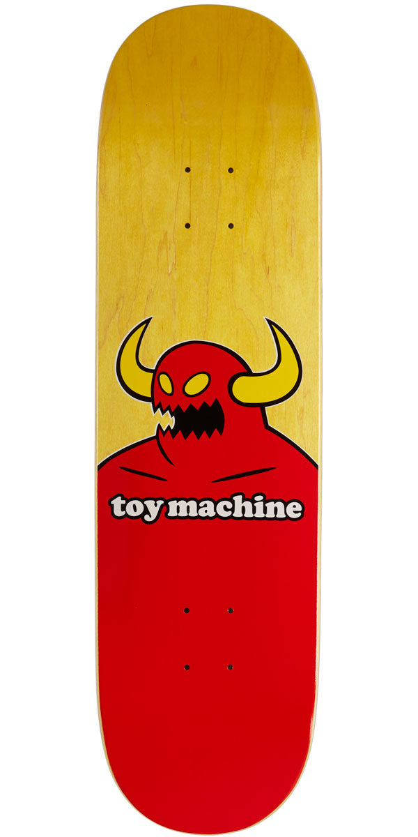 Toy Machine Monster Skateboard Deck - Assorted Stains - 8.50