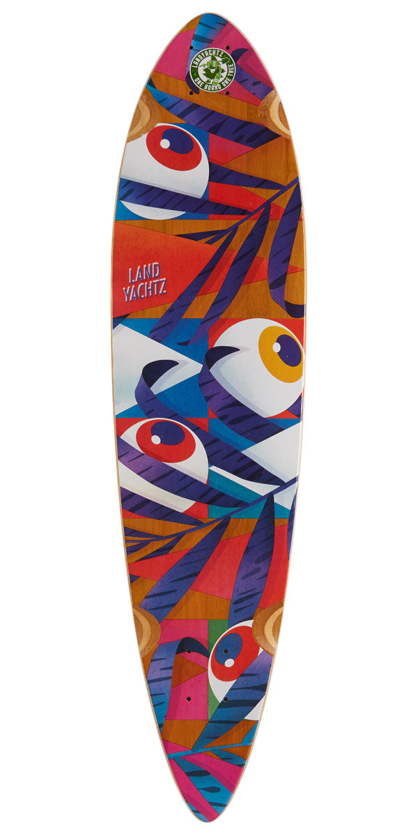 Landyachtz Bamboo Chief Eyes Longboard Deck