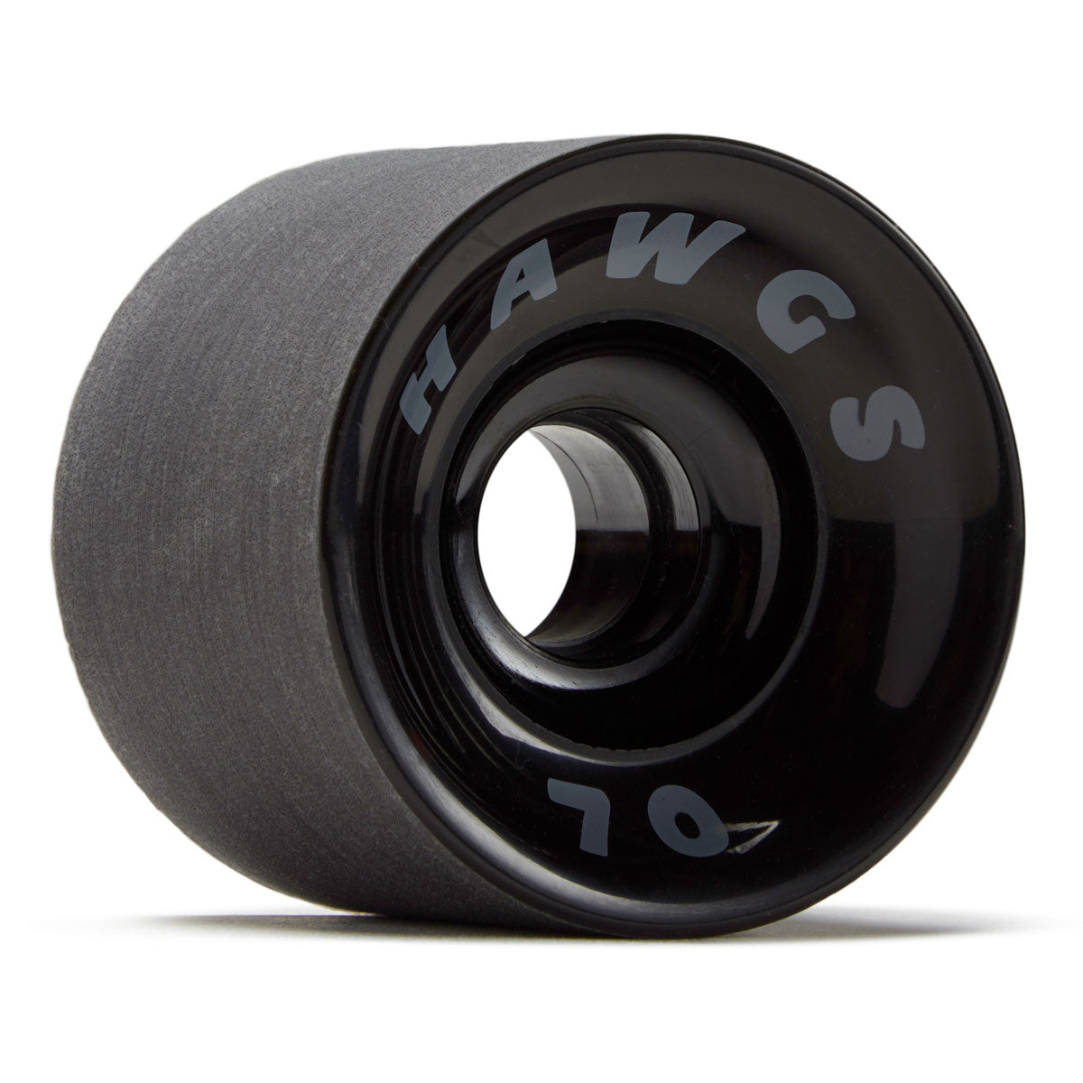 Hawgs Supreme 78a Stone Ground Longboard Wheels - Black - 70mm image 1