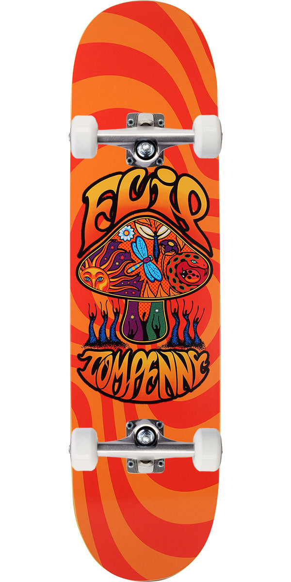 Flip Penny Loveshroom Skateboard Deck - Orange - 8.00