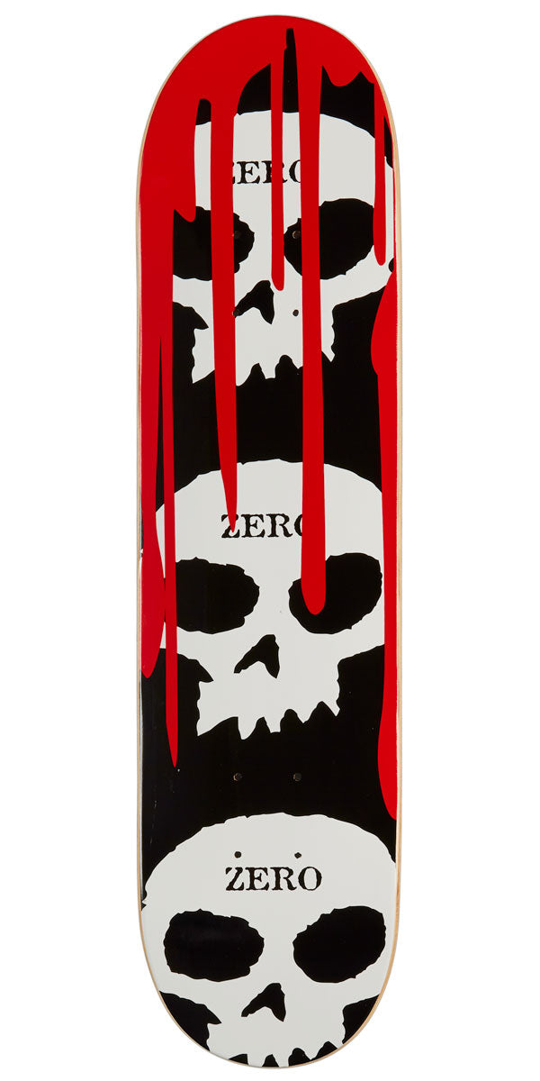 Zero 3 Skull Blood Mini Skateboard Deck - 7.25