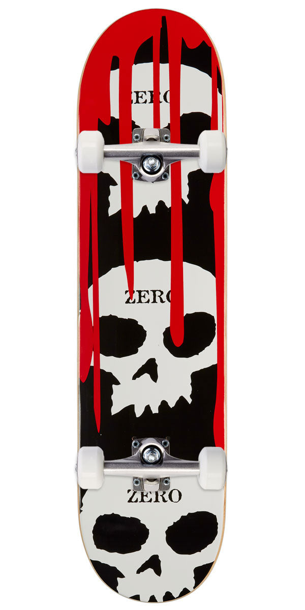 Zero 3 Skull Blood Mini Skateboard Complete - 7.25