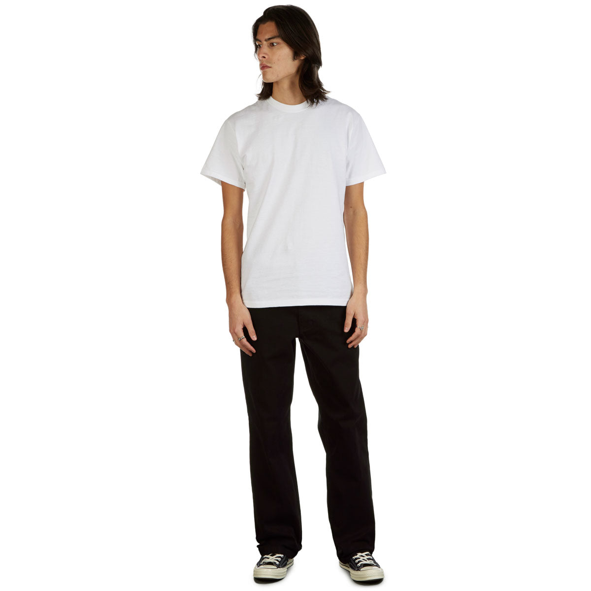 CCS Relaxed Stretch Chino Pants - Black image 2